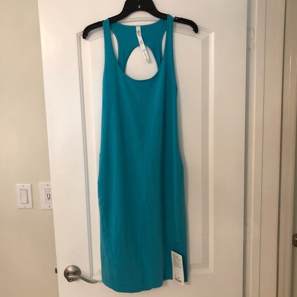 🍋Lululemon NWT Go For It Dress Size 8 Open Back - Picture 4 of 7